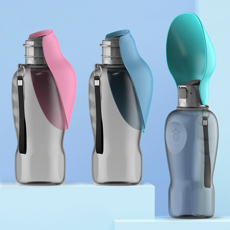 800Ml Dogs Water Bottle Portable High Capacity